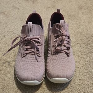 Skechers Women's Mauve Knit Sneakers